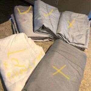 Brand New King Size Bedsheets Sets (Flat Sheets ONLY)  READ DESCRIPTION